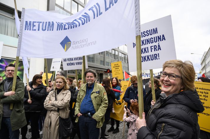 BHM hefur hafnað krónutöluhækkunum.