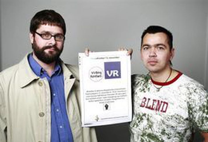 Lúðvík Lúðvíksson hér til vinstri á myndinni.