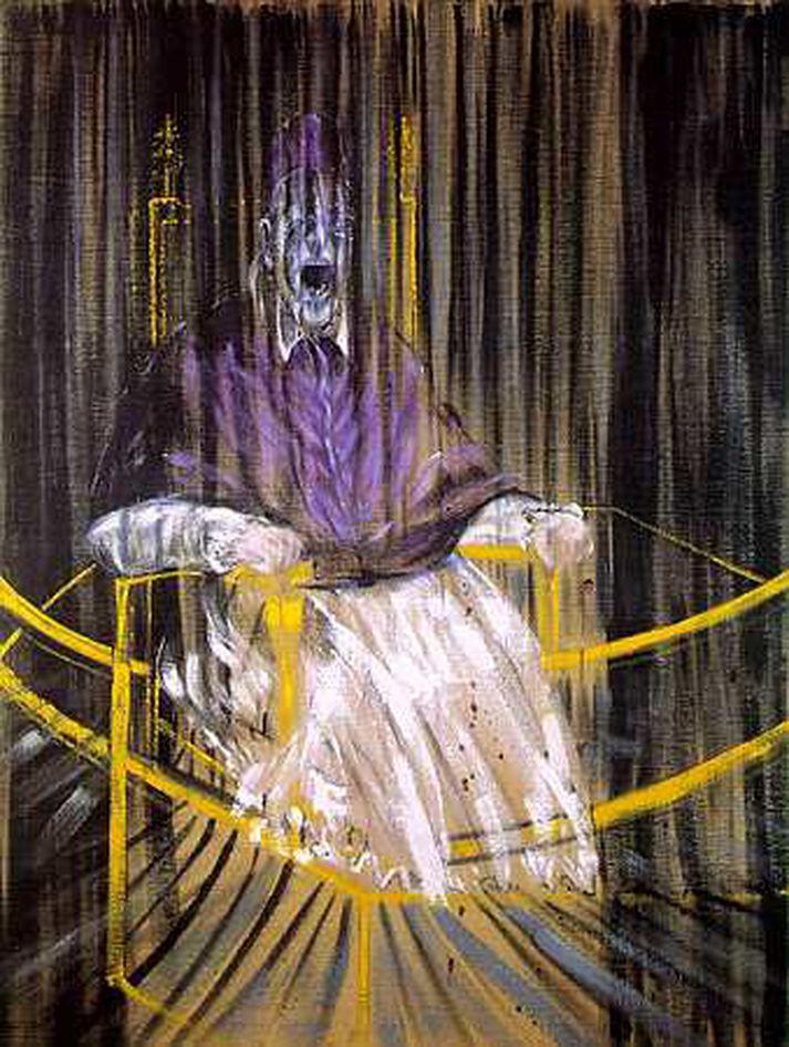 Málverk eftir Francis Bacon. Ekki þó það sem um ræðir.