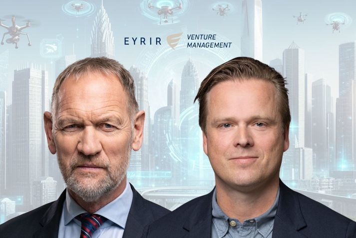 Friðrik Jóhannsson, stjórnarformaður Eyris Invest og Kristinn Pálmason, framkvæmdastjóri Eyris Venture Management.