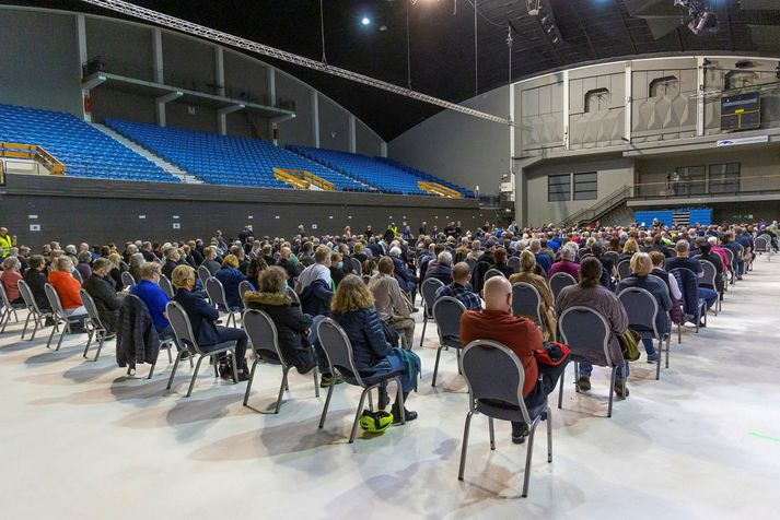 Á bólusetningardögum hefur verið þétt setið inni í Laugardalshöll.