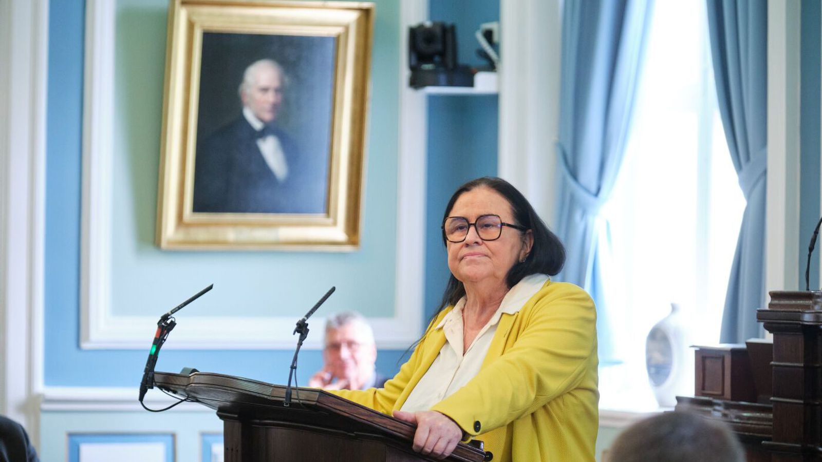 Hlegið á þingi: „Ég er ekki hundrað ára“