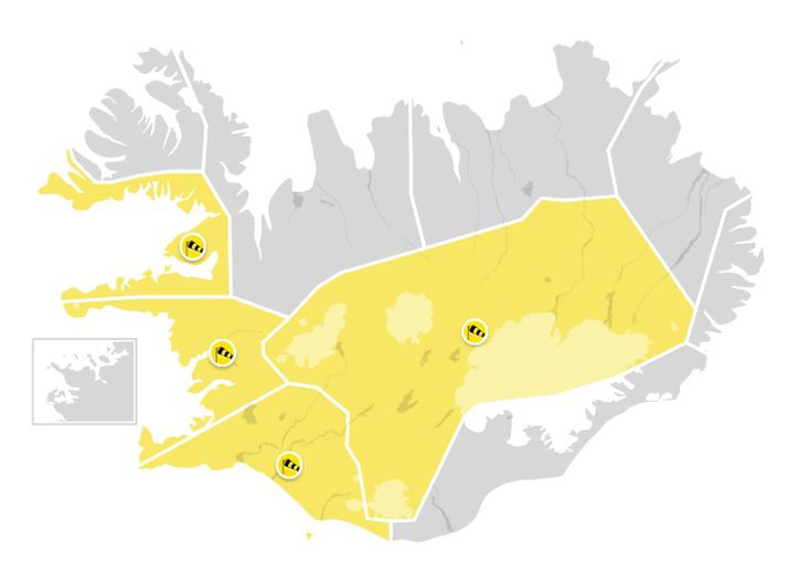 Það mun blása töluvert víðsvegar landinu í dag.