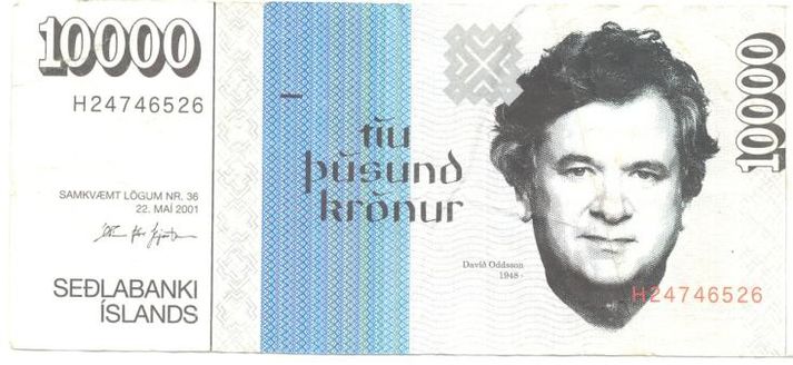 Það er spurning hvort falsarinn  hafi verið á undan sinni samtíð í ljósi vaxandi verðbólgu.