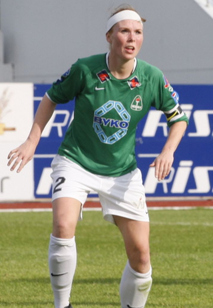 Erna Björk Sigurðardóttir, leikmaður Breiðabliks.
