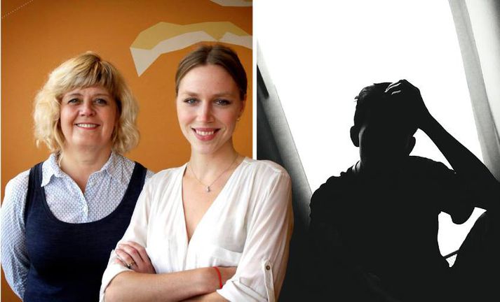 Valgerður Margrét og Anna Kristín. Í stefnir að þunglyndi almennt sé og verði eitt þyngsta og dýrasta vandamálið á heimsvísu.
