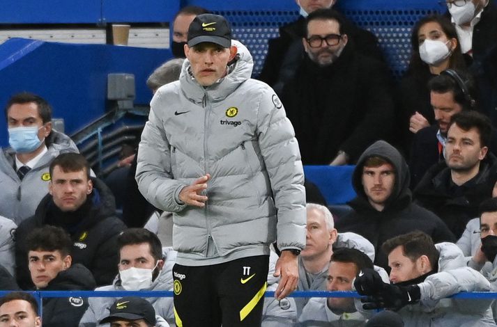 Thomas Tuchel segir að loftræstingin í fluginu frá Abú Dabí hafi haft áhrif á frammistöðu Chelsea í gær.