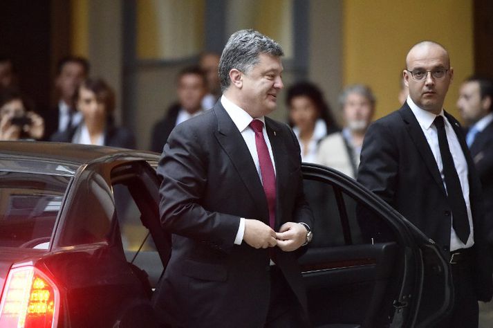 Petro Pórósjenkó Úkraínuforseti.