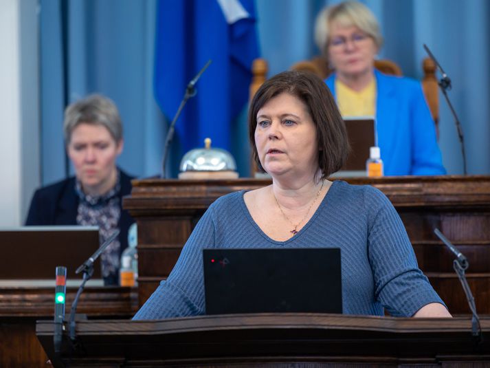 Ásthildur Lóa Þórsdóttir er þingmaður Flokks fólksins.