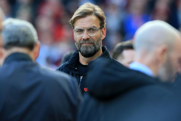 Klopp var ósáttur í leikslok í dag