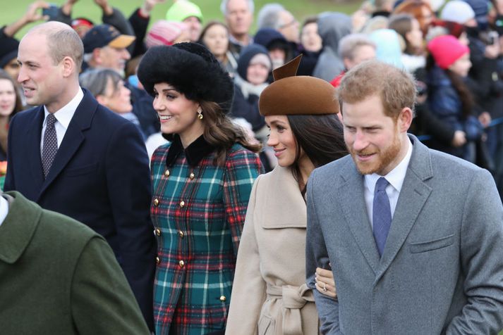 Harry er náinn bróður sínum og eiginkonu hans og ef marka má frásögn hans virðist Meghan smellpassa inn í fjölskylduna.