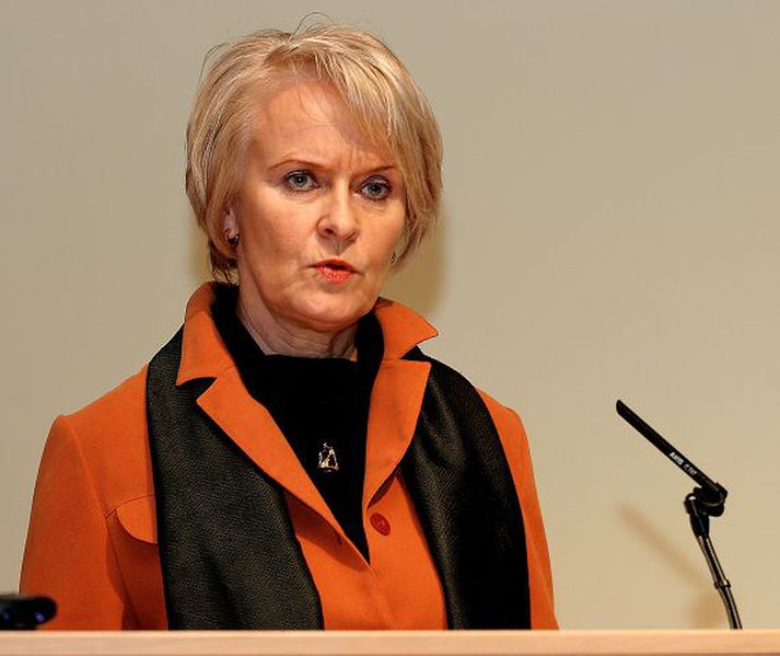 Valgerður Sverrisdóttir 
utanríkisráðherra.