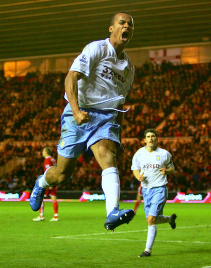 Gabriel Agbonlahor, leikmaður Aston Villa.