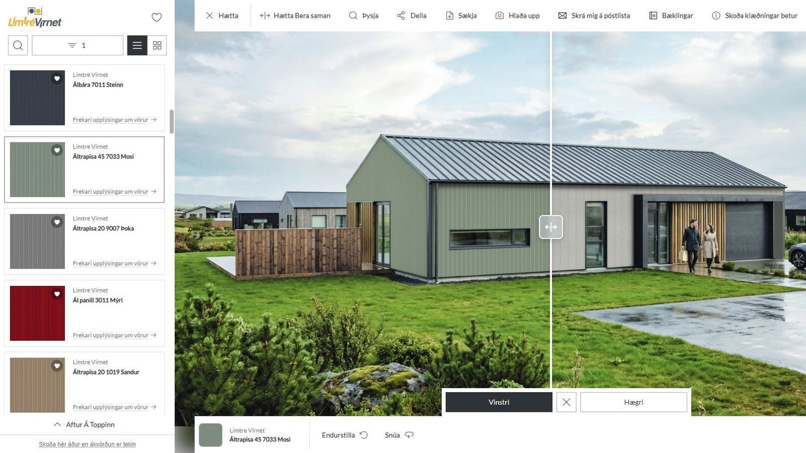 Sjáðu húsið þitt í nýjum búningi áður en fram­kvæmdir hefjast