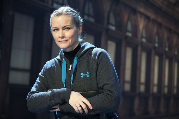Jóhanna Vigdís dó ekki ráðalaus þegar stöðva þurfti frumsýningu Mary Poppins vegna frosinnar tölvu. "Við reyndum að halda áfram eins og ekkert væri,“ segir hún.Mynd/grímur bjarnason