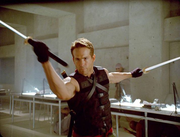 deadpool Ryan Reynolds í hlutverki Wade Wilson í Wolverine.