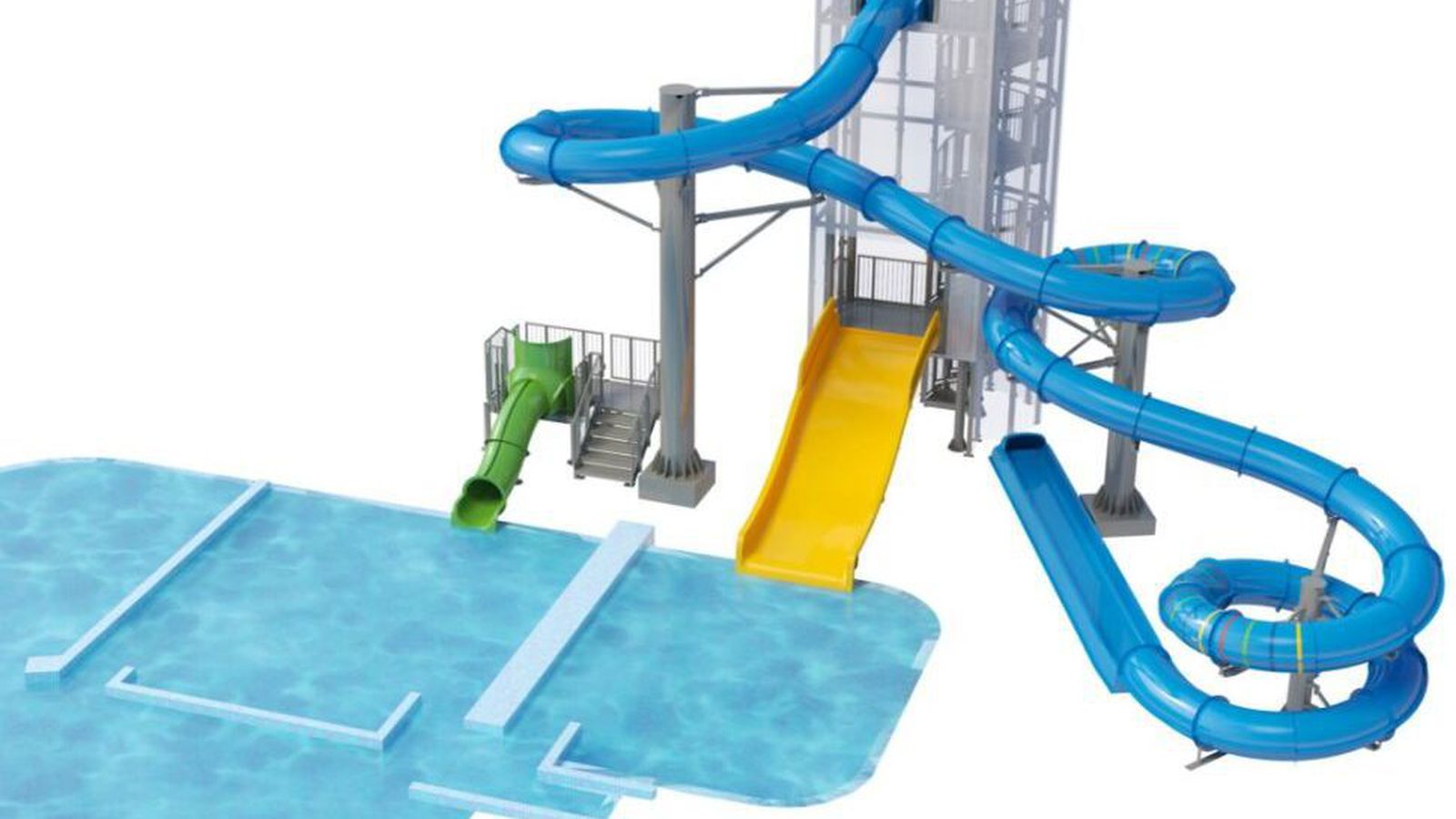 Þrjár nýjar renni­brautir á Sauð­ár­króki í sumar