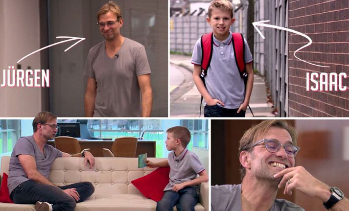 Jürgen Klopp lærði ýmislegt af Isaac.