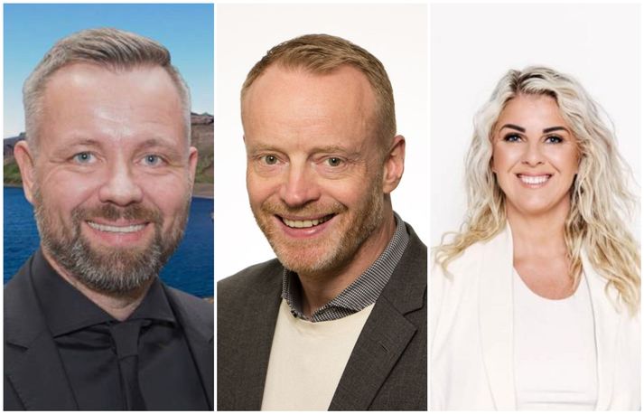 Berglind Guðmundsdóttir, Jónas Hagan og Hjálmar Vilhjálmsson, stofnendur samtakanna SJÁ.