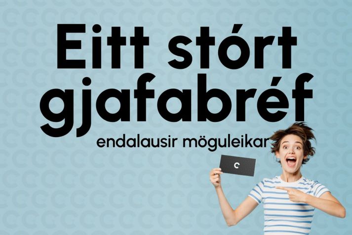 „Fegurðin við þetta er að einfalda þennan hausverk um hvað á að gefa. Þetta er ein gjöf en með endalausa notkunarmöguleika.“