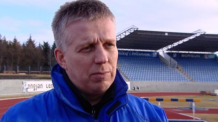Víðir Reynisson, yfirmaður öryggismála hjá KSÍ.
