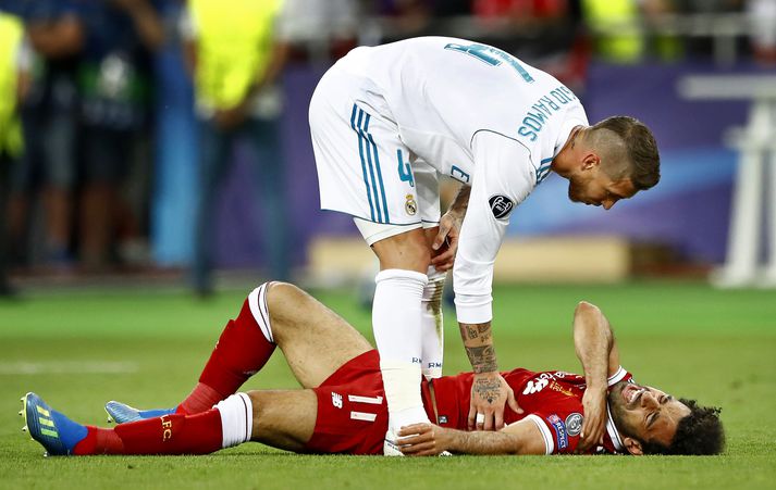 Ramos hugar að Salah eftir atvikið umtalaða.