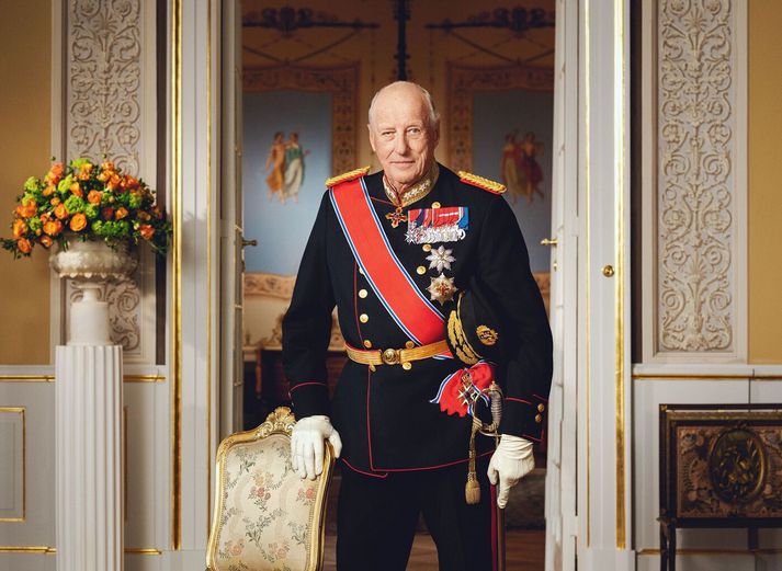Haraldur V var 89 ára gamall.