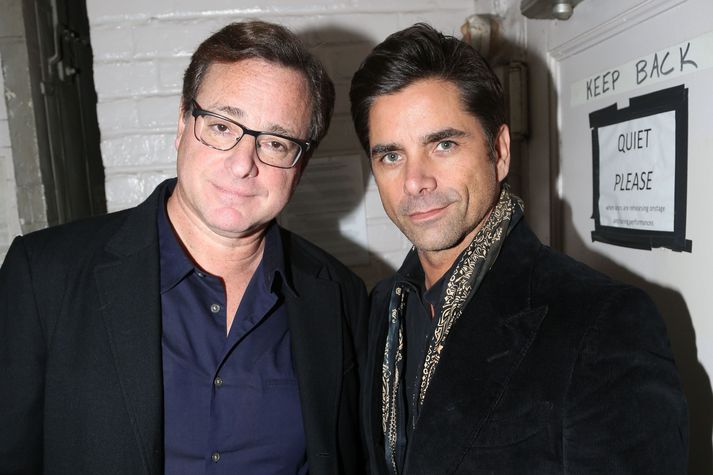 Bob Saget og John Stamos voru miklir vinir.