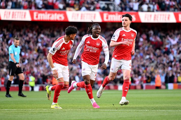 Eze fangar marki sínu í dag sem var glæsilegt í einu orði sagt.