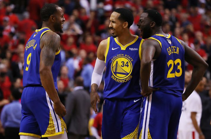 Andre Iguodala og Shaun Livingston eru farnir frá Golden State liðinu en Draymond Green verður áfram.