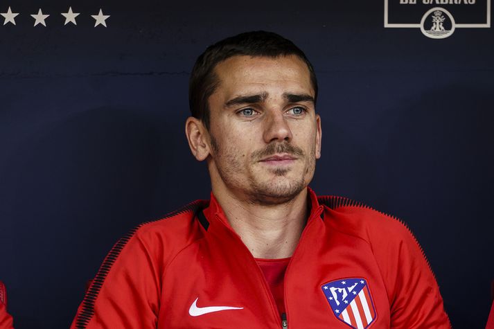 Griezmann verður áfram á Spáni.