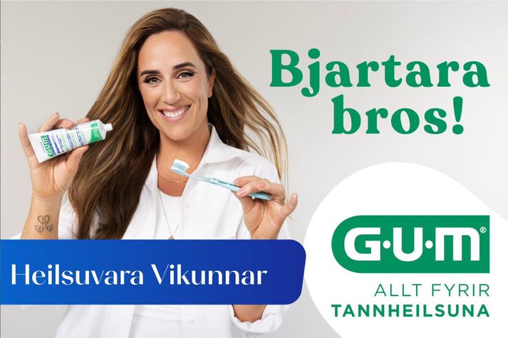 Þróað í sam­starfi við tann­lækna