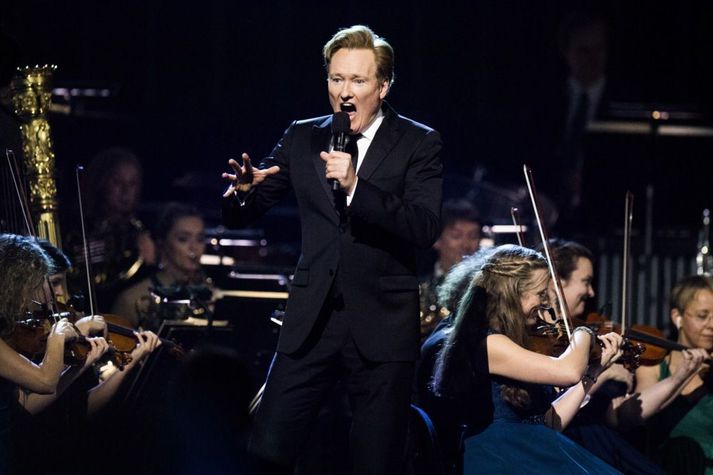 Það eru fáir eins hressir og Conan O'Brien.
