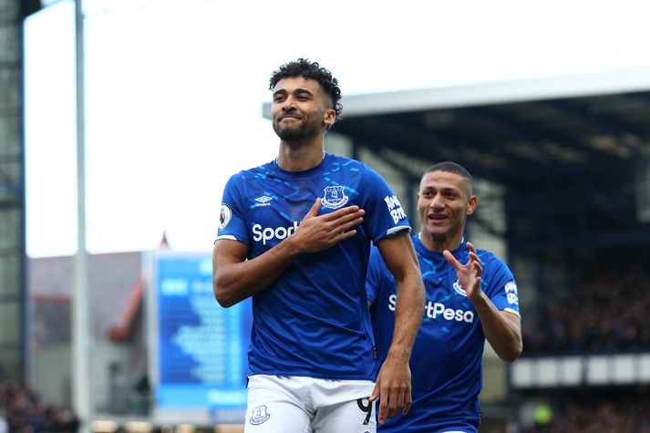 Calvert-Lewin sá um West Ham.