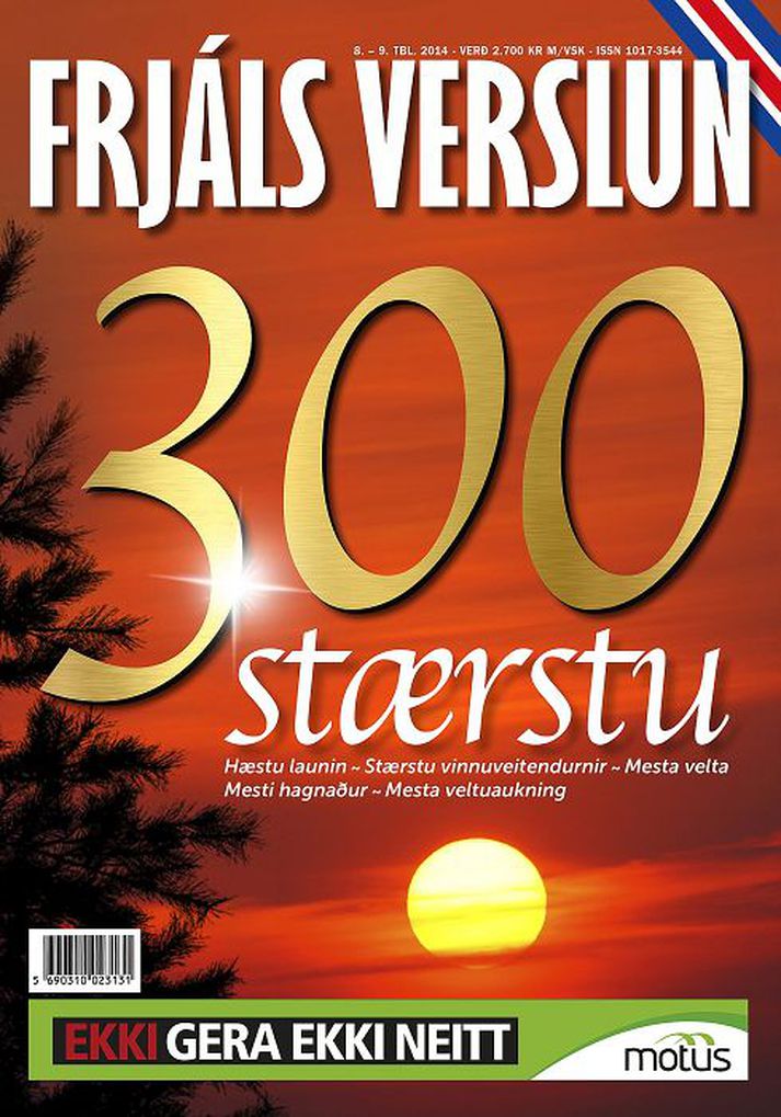 Nýútkomin Frjáls verslun.