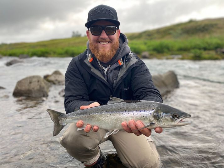 Það hafa margir átt góðar stundir við árbakkann á þessu ári