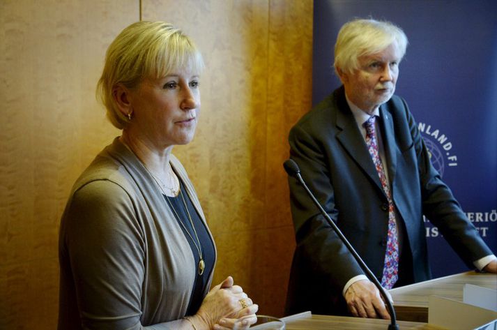 Margot Wallström, utanríkisráðherra Svíþjóðar.