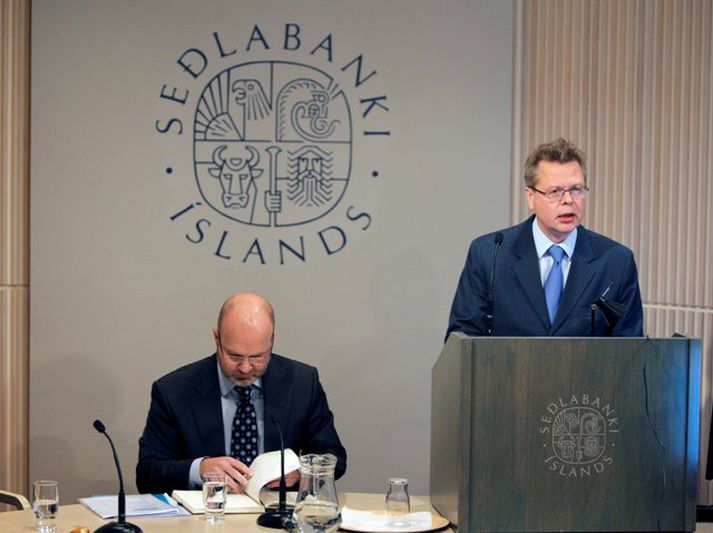 Már Guðmundsson seðlabankastjóri lagði til að stýrivextir yrðu lækkaðir um 0,75%