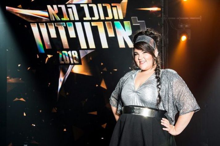 Netta Barzilai er 25 ára og vann undankeppnina í Ísrael með yfirburðum.