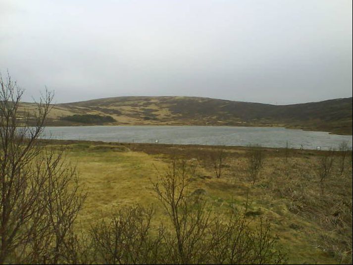 Frá Vífilsstaðavatni.