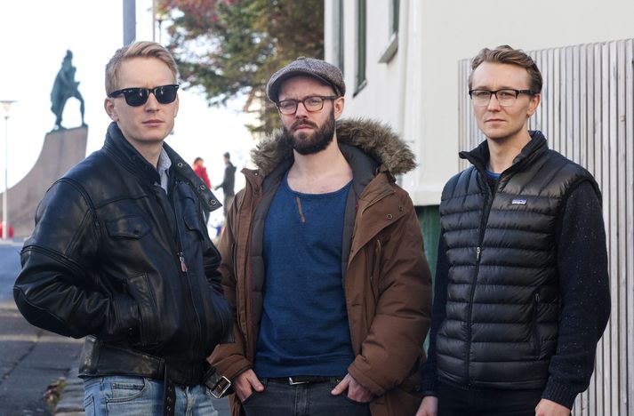 Jökull Sólberg, Þorsteinn Kári og Magnús Berg standa að Meistaramánuðinum.
