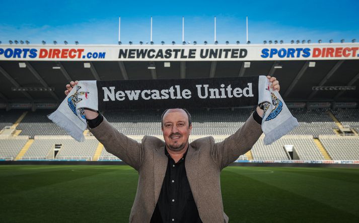 Benitez er tekinn við Newcastle.