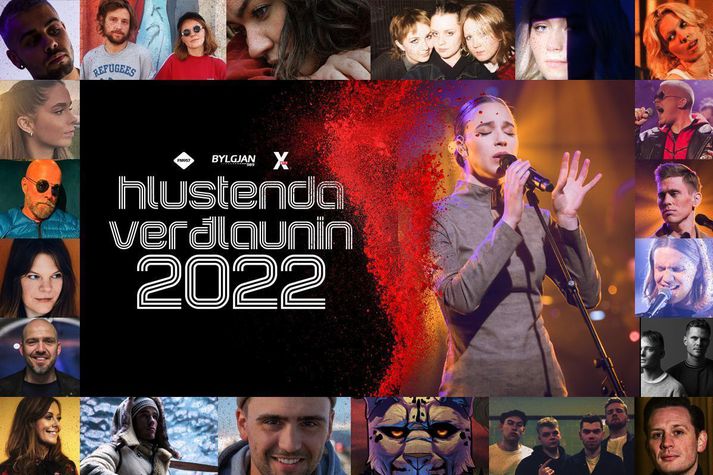 Hlustendaverðlaunin 2022 fara fram í dag.