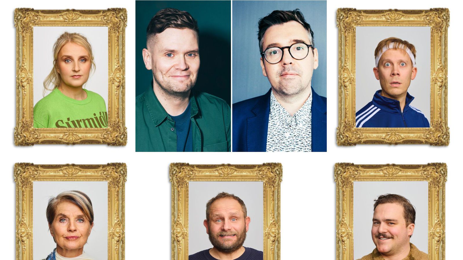 Sveppi, Edda og Villi Neto keppa í Taskmaster