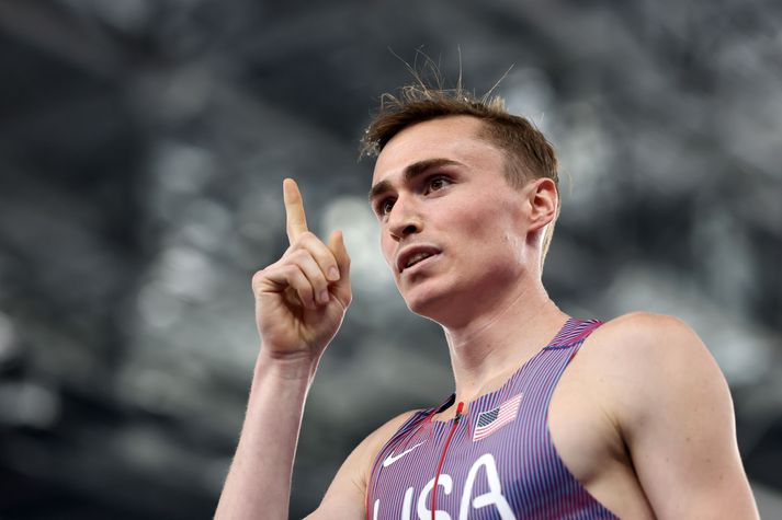 Josh Hoey náði frábæru 800 metra hlaupi i Boston í dag.