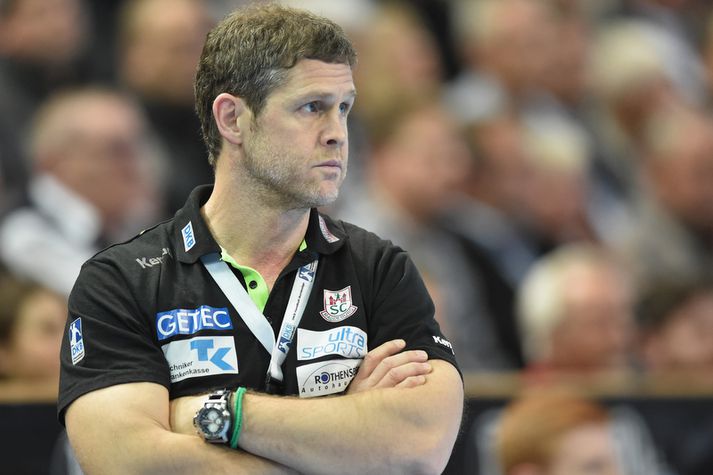 Geir Sveinsson þjálfar Magdeburg í Þýskalandi.