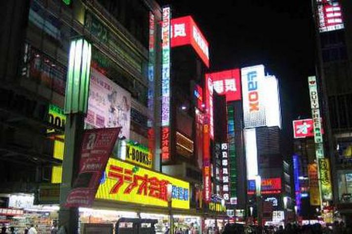 Frá Tokyo, höfuðborg Japans.