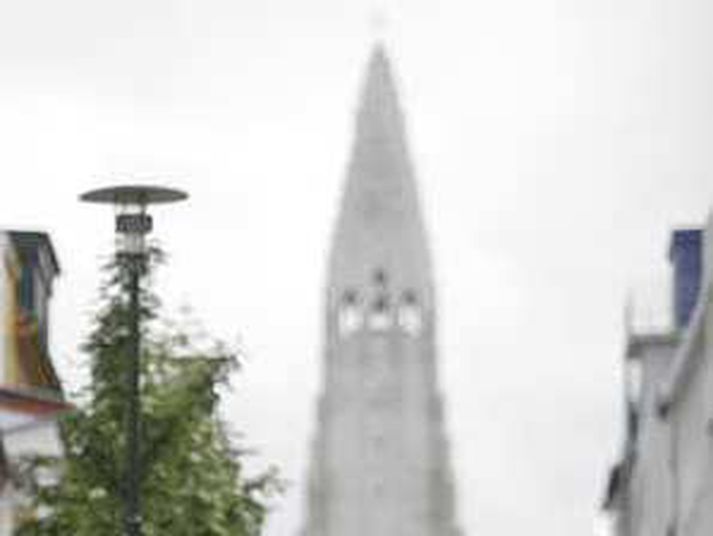 Hallgrímskirkja.