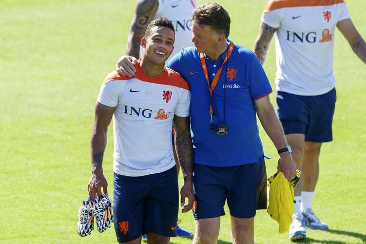 Memphis Depay er aðdáandi Van Gaal.