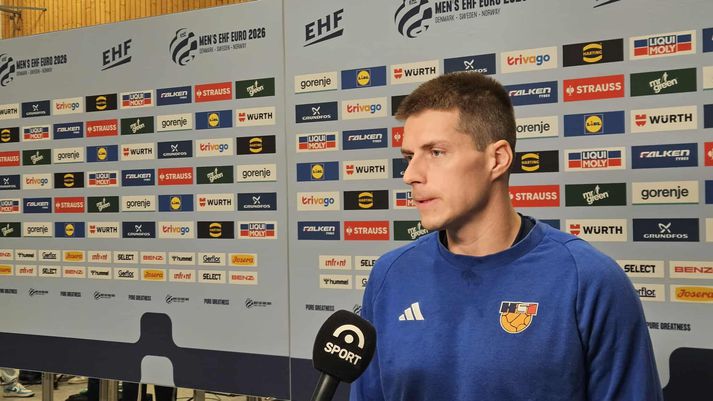 Viggó er bjartsýnn á íslenskan sigur í kvöld.